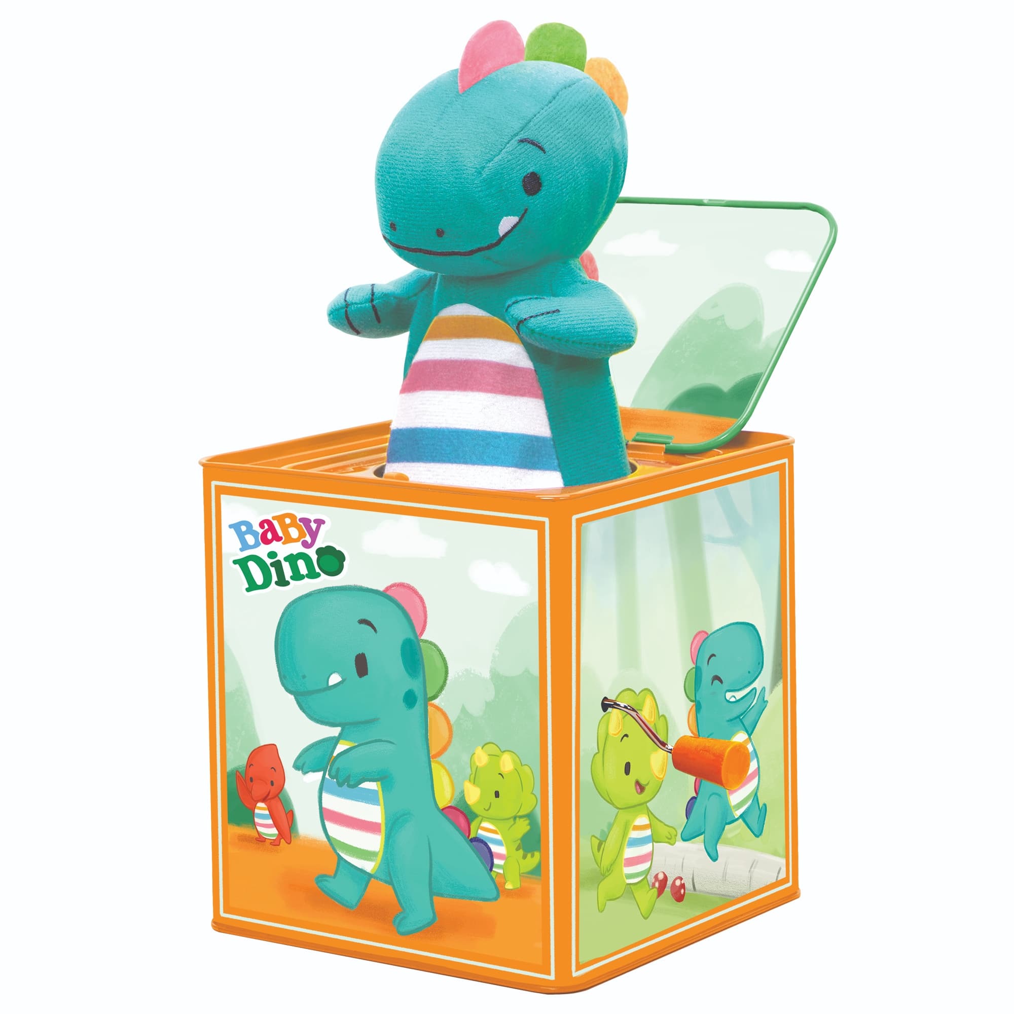 Schylling Baby Dino Jack In The Box